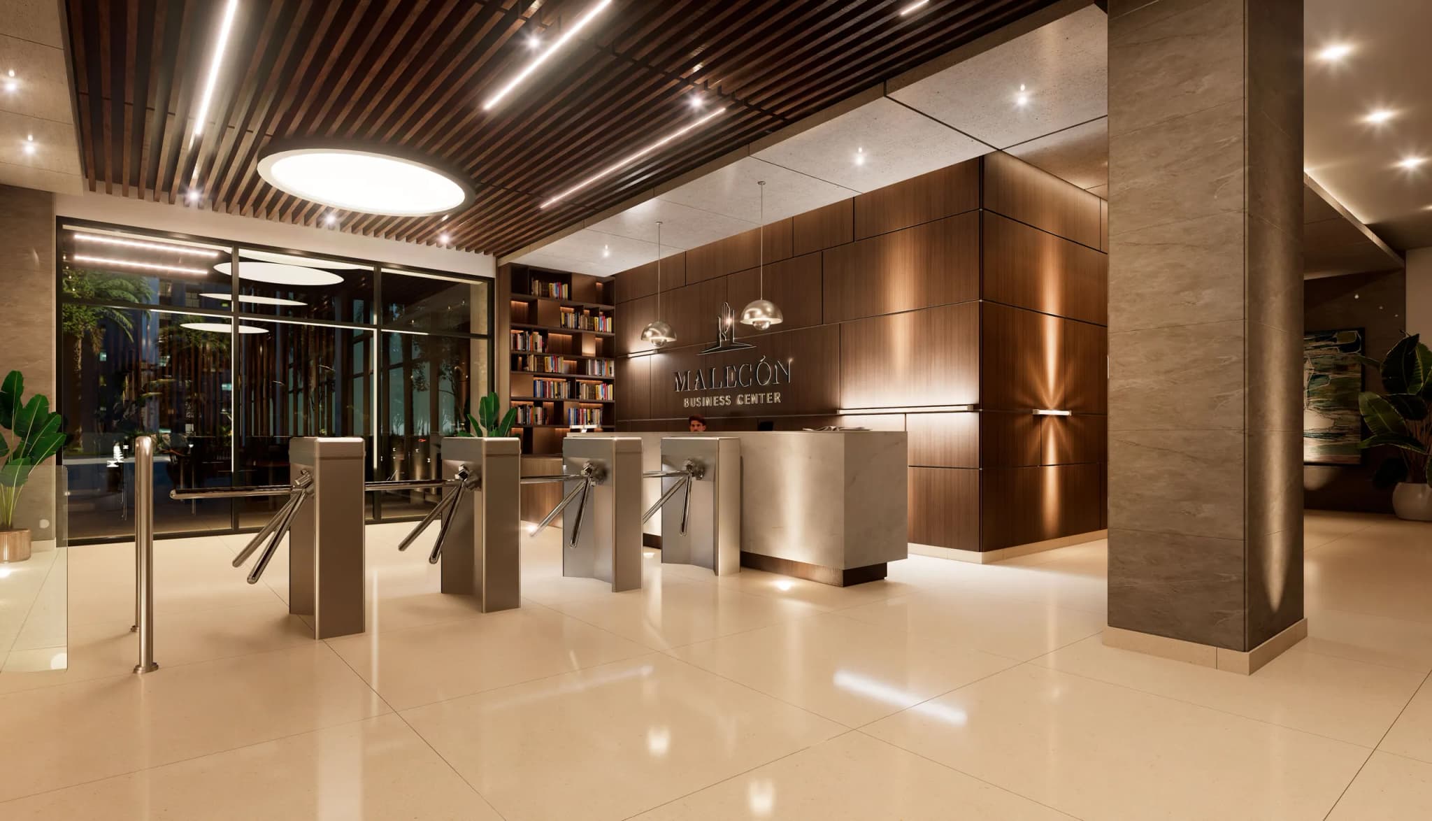 Acceso al lobby
